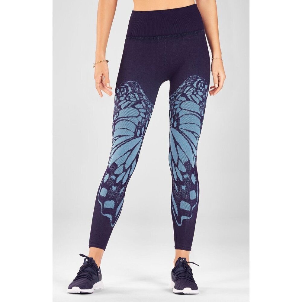 Women's - Fabletics High-Waisted Seamless Butterfly Leggings